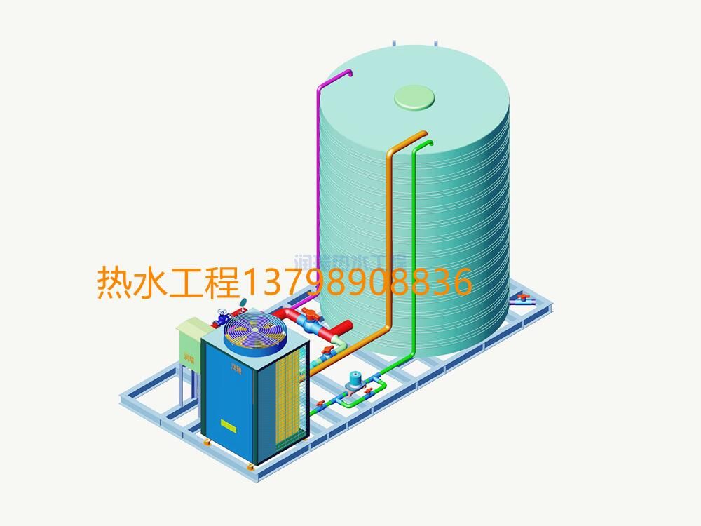 免安裝一體式空氣能熱(rè)水(shuǐ)器機組